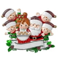 thumbnail image 1 of Adornos navideños, adornos familiares para árbol de Navidad, adornos navideños, n.º 3614, E, 1 of 5