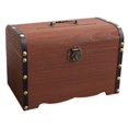 thumbnail image 1 of Wood Jar Saving Jar Wood Saving Pot Retro Trinket Box, 1 of 7