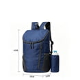 thumbnail image 3 of Clearance Under $6, 1 Pack Lightweight Foldable Backpack, Portable Storage Travel Bag, Packable Outdoor Daypack for Hiking & Camping, 42x28x20cm(A), 3 of 8