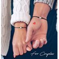 thumbnail image 3 of Pulsera de corazón a juego, pulseras de amistad para parejas, regalo para madre e hija, el mejor amigo para mujeres y niñas TUNC Sencillez, 3 of 5