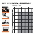 thumbnail image 5 of Cargo Net Heavy Duty 72x57", 1500 Lbs Capacity - Adjustable Truck Bed Net with S-Hooks - Secure Luggage, Boxes, & Equipment, 5 of 7