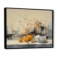thumbnail image 2 of Designart "Morning Feast at Breakfast II" Food & Beverage Floater Framed Wall Decor, 2 of 7