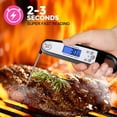 thumbnail image 1 of YAOMOBB Grill Thermometer Foldable Meat Thermometer Backlight Calibration LCD Display for Fast Precise Cooking, 1 of 7