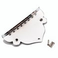 thumbnail image 1 of unbranded Pieza De Repuesto Tailpiece Triangular Para Guitarra Con Acabado Cromado Color Plata, 1 of 2