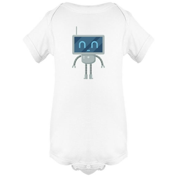 Happy Little Robot  Bodysuit Infant -Image by Shutterstock,  Newborn