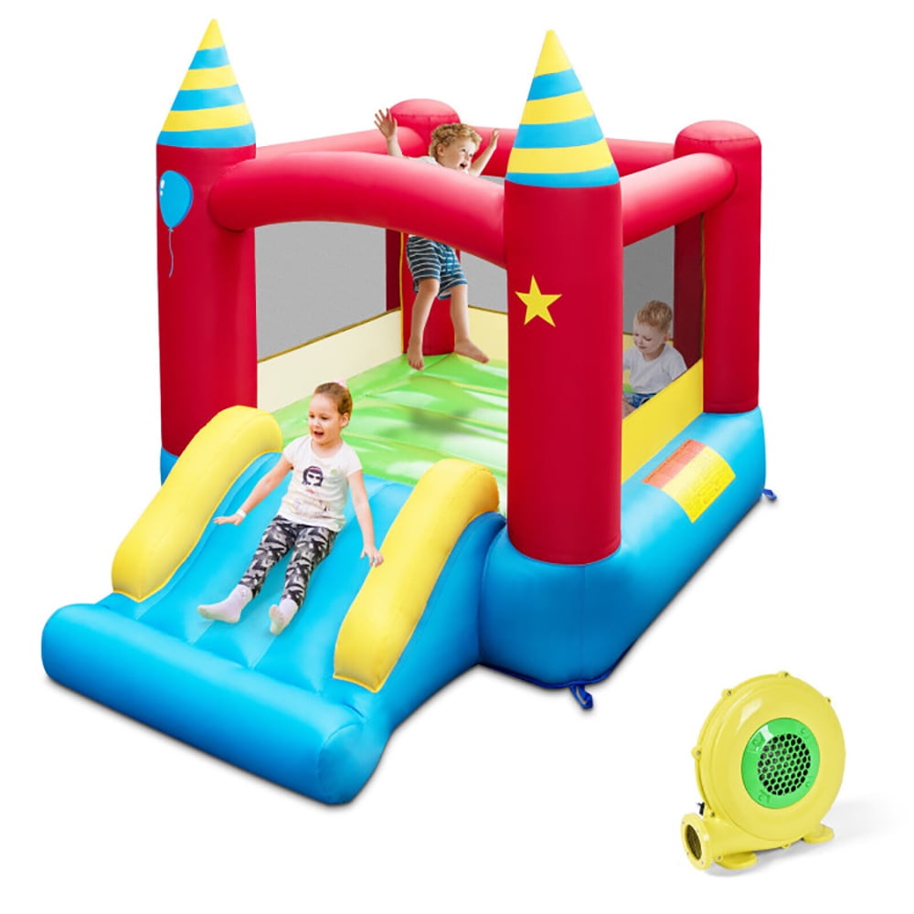 Aimee Lii Inflatable Kids Bounce Castle with 480W Blower, Kids Bounce House for 3-10