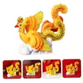 thumbnail image 4 of SOPOTUTU Cake Decoration Small Animal Figurines Golden Resin 1Pack, 4 of 8