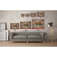 thumbnail image 3 of Awkward Styles California Flag Wall Decor Santa Monica Canvas Decor CA Flag Printed Art California Lovers Home Decor Cali Bear Flag Framed Artwork Santa Monica Decals for Room Ready to Hang Picture, 3 of 7