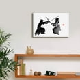 thumbnail image 6 of Epic Graffiti 'Kendo' by Pechane, Canvas Wall Art, 18"x12", 6 of 8
