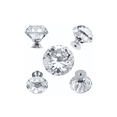thumbnail image 3 of Pomo De Cristal Para Cajón, 30 Mm, 20 Piezas plata, 3 of 5