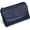 Blue B, variant on Unisex Pebble Leather Wallet, Short Genuine Leather Purse for Coins and Cards, Multicolor Clutch for Women, Card Holder & Coin Purse