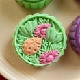 thumbnail image 7 of Flower Bird Shape Mooncake Mold Set 200g Mid-Autumn Festival DIY Hand Pressure Fondant Moon Cake Mould Decorations Tool, 7 of 7