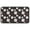 Black Baseballs and, variant on Black Baseballs and Hearts Pattern Door Rugs,Washable Non Slip Door Mats Indoor,Decorative Door Mats,Entry Mat Indoor for Entrance,Bedroom,Kitchen,Bathroom,30"x17"