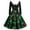 Green, variant on Christmas Dresses for Women Women's Fashion Round Casual Slim Fit Christmas Print Large Swing Long Sleeve Dress for Holiday Party,Army Green,L