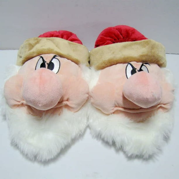 Disney Snow White and the Seven Dwarfs Plush Slippers Dwarf Grumpy Plush Slippers Gifts for Children Walmart