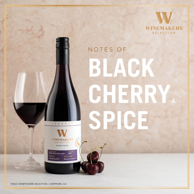 Winemakers Selection Reserve Pinot Noir California Red Wine 750ml