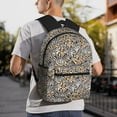thumbnail image 2 of Wukai Zebra Versatile Backpack:Spacious,Organized,Comfortable,Ideal for Travel and Everyday Use with Multiple Pockets and Padded Straps, 2 of 8