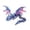 Blue, variant on EverydayNest Articulated Dragon Figurine,3D Printed Winged Dragon Model with Movable Joints,Flexible Desktop Pet Decor and Fidget Toy,Blue 10.24in