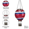 thumbnail image 3 of Farol solar con forma de globo aerostático Regal Art & Gift, impermeable, 3 of 9