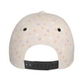 thumbnail image 4 of Xecao Colorful Dots for Baseball Cap: Unisex, crafted from classic polyester twill fabric, featuring a soft unconstructed design, 4 of 5