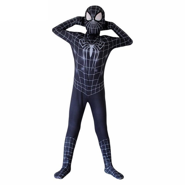 Disfraz de Spiderman para niños y adultos, mono de superhéroe, conjunto para Halloween, Zentai, Iron Spiderman, Peter Parker Fivean unisex