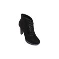 thumbnail image 1 of BOTIN CASUAL VESTIR SARA SERGEI MUJER DAMA NEGRO GAMUZA 5501 LEON 5501p, 1 of 3