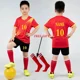 thumbnail image 2 of Camiseta de fútbol para niños personalizada, conjunto de camiseta de fútbol para niño, uniforme de fútbol de poliéster, uniforme de fútbol transpirable para niños, 2 of 5