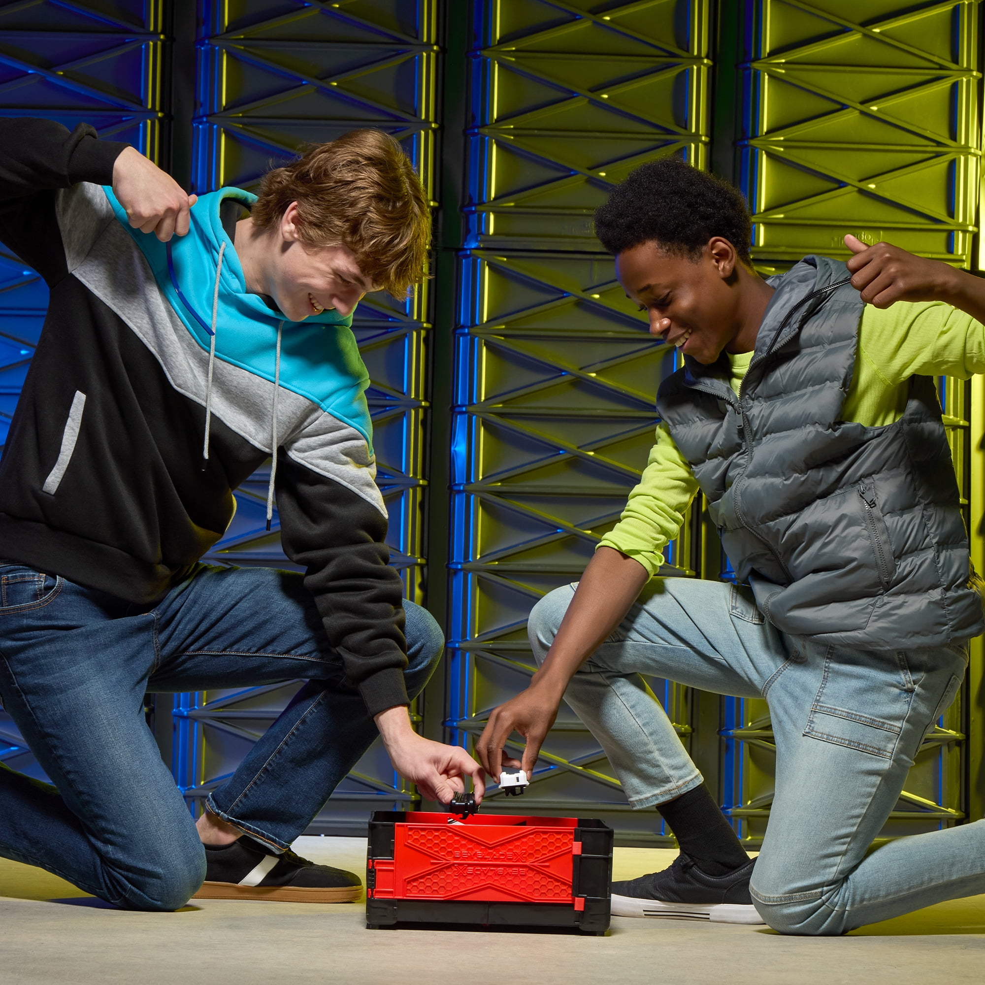 Beyblade X Clash and Carry Portable Multicolor Beystadium Battling Top Arena for Kids 8 and up
