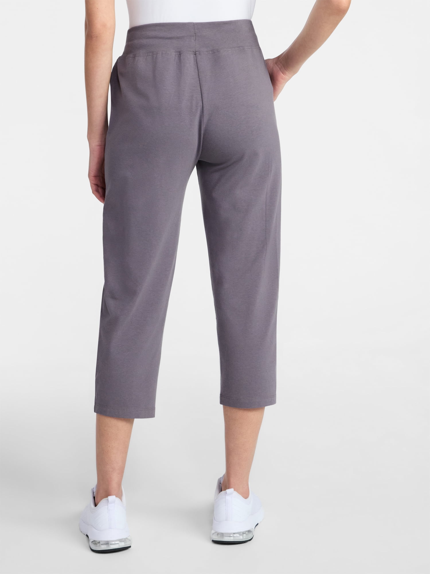 Athletic Works Women's and Women's Plus Knit Capri Pants, 22" Inseam, Sizes XS-4X