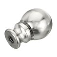 thumbnail image 3 of Uxcell 1.5" Tall Aluminum Lamp Finials Cap Knob, Lamp Screw Holder Tapped 1/4 27, Nickel Color, 3 of 5