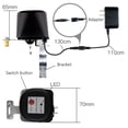 thumbnail image 4 of Cateissary Control remoto WiFi Controlador de válvula inteligente Baño Interruptor de control de encendido apagado, 4 of 6