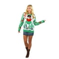 thumbnail image 3 of Socal Look Women's Ugly Christmas Sweater, Long Sleeve Crew Neck Acrylic Holiday Pullover, 2XL, 3 of 7