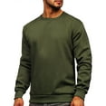 thumbnail image 2 of QIPOPIQ Men's Eversoft Fleece Crewneck Sweatshirts, Moisture Wicking & Breathable, Sizes S-2X Clearance, 2 of 7