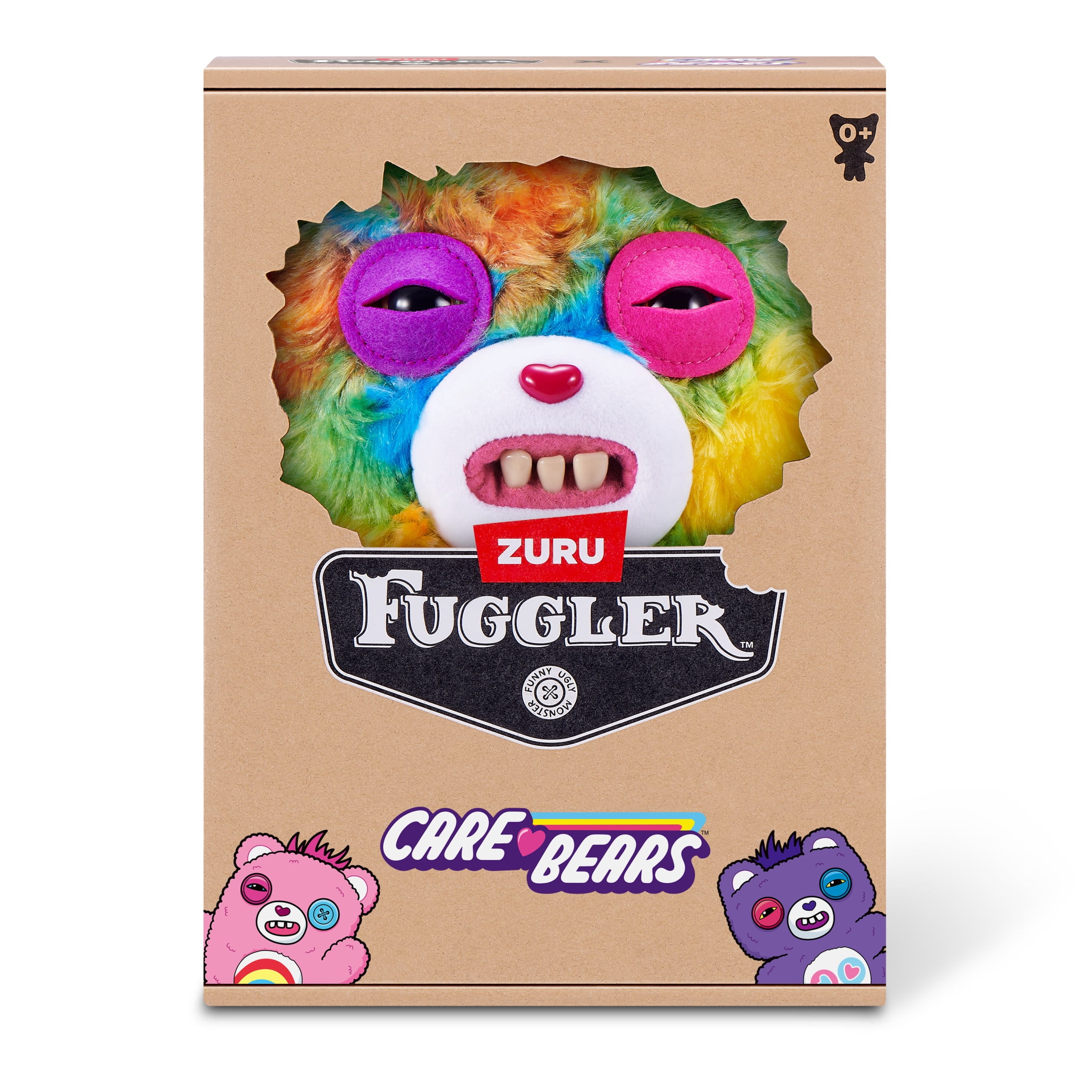 Fuggler Care Bears 9 inch (Togetherness Bear), Funny Ugly Monster Stuffed Animal Toy by ZURU