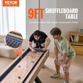 thumbnail image 2 of VEVOR Table à Shuffle de 9 Pi 2 en 1 Ensemble de Jeu Combo Shuffle et Quilles, 2 of 9