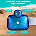 thumbnail image 2 of Aquaterior 2 Packs Robinet de Lavabo en Verre Trempé Transitionnel, 2 of 11