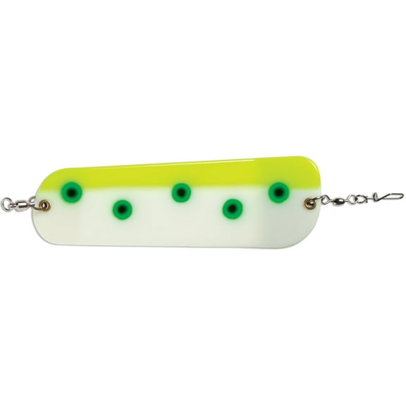 Luhr Jensen Coyote Flasher 003 - 3 3/4" x 11" - Frog Racer