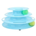 thumbnail image 4 of Cat Track Tower Roller, Interactive Puzzle Cat Tracks Toys Interesting  for Huning Chasing Exercising Blue, 4 of 7