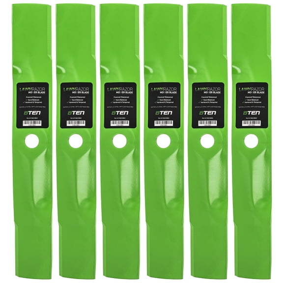 LawnRAZOR High-Lift Blade for John Deere 48 inch GT242 6 Pack 810-CBL2265D