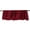 Red Logger Check, variant on Christmas Plaid Window Valance 14x72