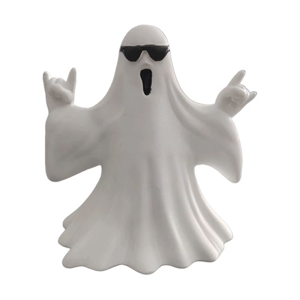 Decoraciones de Halloween, Adornos de Halloween, Borde de regalos de Halloween, Calabaza fantasma linda de Halloween, Ojo de fantasma, Calabaza fantasma de Halloween