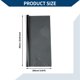 thumbnail image 5 of Película de tinte para ventanas de automóvil Unique Bargains, película de privacidad para ventanas de automóvil, carbono 2PLY PET, 1 pieza, 34% VLT, negra, 10 pies x 20 pulgadas, 5 of 7