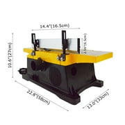 Techtongda 220V Portable 6 Woodworking Bench Planer Table Top Electric Tool
