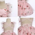 thumbnail image 5 of IDOPIP Toddler Baby Girls Butterfly Tutu Dress Summer Sleeveless Backless Lace Princess Dress, 5 of 7