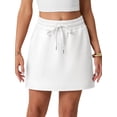 thumbnail image 3 of Cueply Skorts for Woman Tennis Skirt Inner Shorts Summer Casual Drawstring Tie Skirts with Pockets, 3 of 9