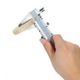 thumbnail image 2 of Professional Stainless Steel Vernier Caliper 0-150mm Sliding Gauge Measurement Tool Inside Outside Depth Step Micrometer Measuring, 2 of 7