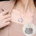 thumbnail image 3 of Collar con colgante de Hello Kitty con diamantes de imitación Y2k de estilo coreano para mujer y niña, accesorios de joyería para regalo del Día de San Valentín, 3 of 4