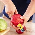 thumbnail image 2 of npkgvia kitchen utensilsClearance,Stainless Steel Core Seed Remover Fruit Apple Pear Corer Easy Twists Kitchen Tooltools, 2 of 5