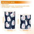 thumbnail image 3 of Samoyed Heart Pattern Flameless LED Candle Set with Remote, Battery Operated Color Changing Pillar Candles, Set of 2, 3 of 7