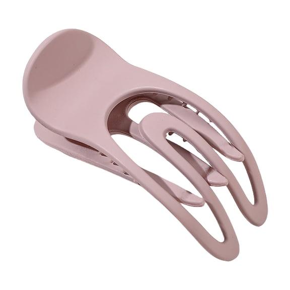lixuesong Hair Claw Clip Flat Clip Theme Hair Claw Clamp Elegant Wide Hair Holder Barrettes Strong Hold Hairpin for Girls